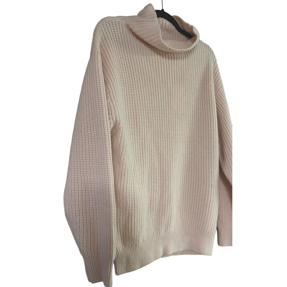 Aritzia Cream Cowl Neck Sweater - Picture 4 of 8